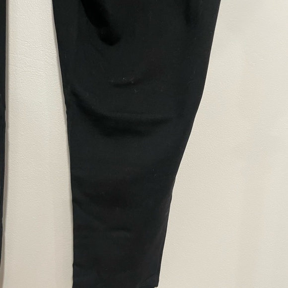 Women’s Black Pants ankle length 2X stretch pull on Yarn & Sea faux pocket - Picture 2 of 11